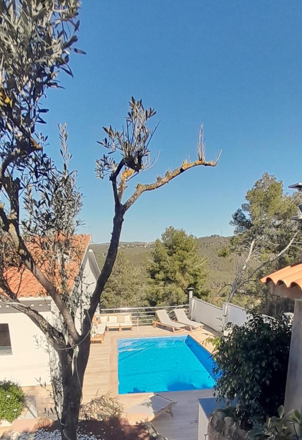 Villa Avril Piscina Privada Y Amplias Terrazas Olivella Exterior foto