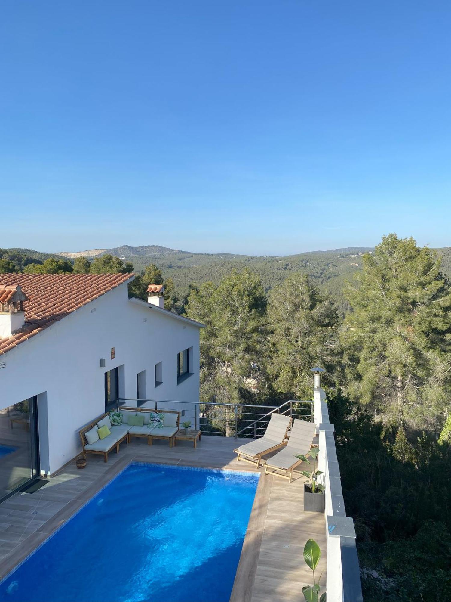 Villa Avril Piscina Privada Y Amplias Terrazas Olivella Exterior foto
